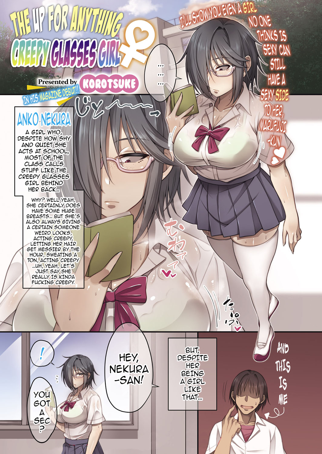 Hentai Manga Comic-The Creepy Glasses Girl-Read-44